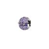 Charm Femme Argent et pierres violettes synthétiques C07084 THABORA