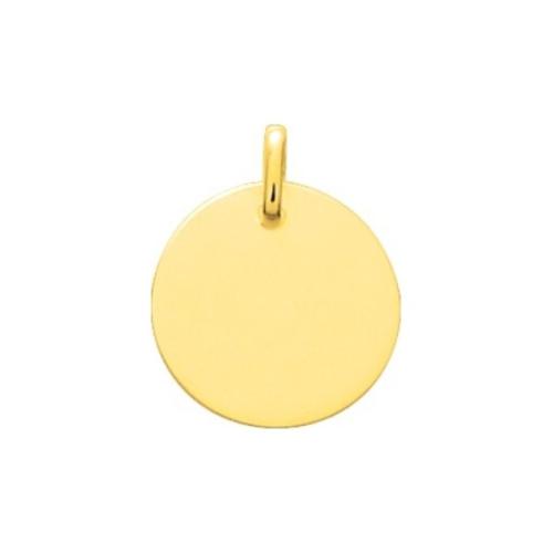 Médaille en plaqué or jaune