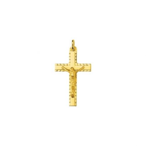 Pendentif croix Or jaune