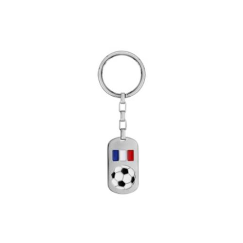 Porte clés ballon de foot drapeau de France