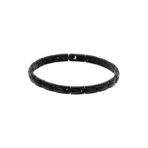 Bracelet MOOREA 6mm PVD noir satiné
