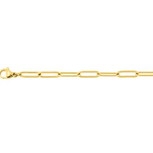 Bracelet Acier doré