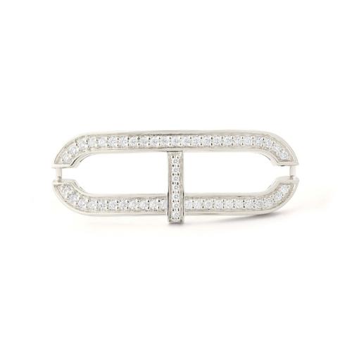 Boucle Or blanc et Diamant pour bracelet CORAL REEF
